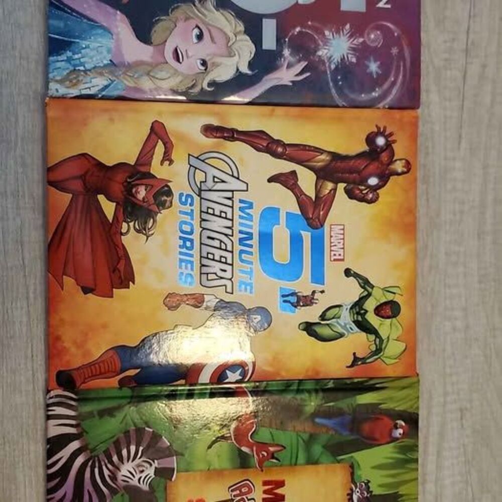 5 minute stories- 3 books